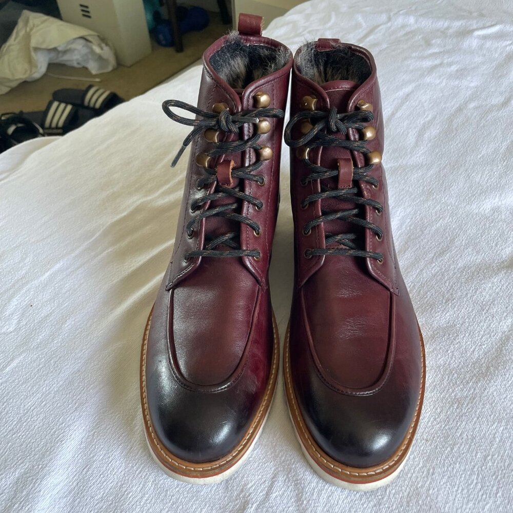 Vintage Foundry Leather Boots - Picture 2 of 5
